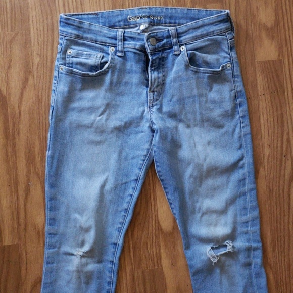 GAP KIDS 1969 SKINNY BOYS JEANS SZ 14 - Picture 3 of 6